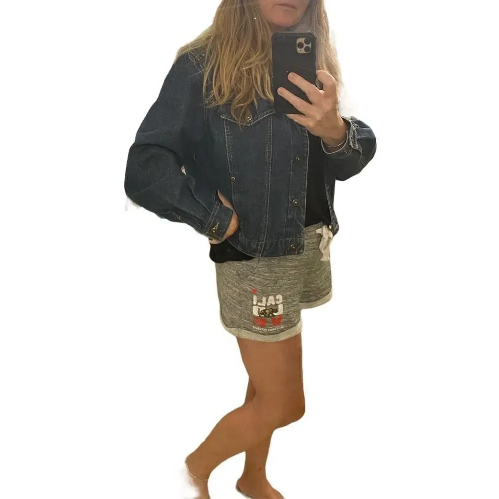 Liz Claiborne Jean Denim Jacket Size Medium
